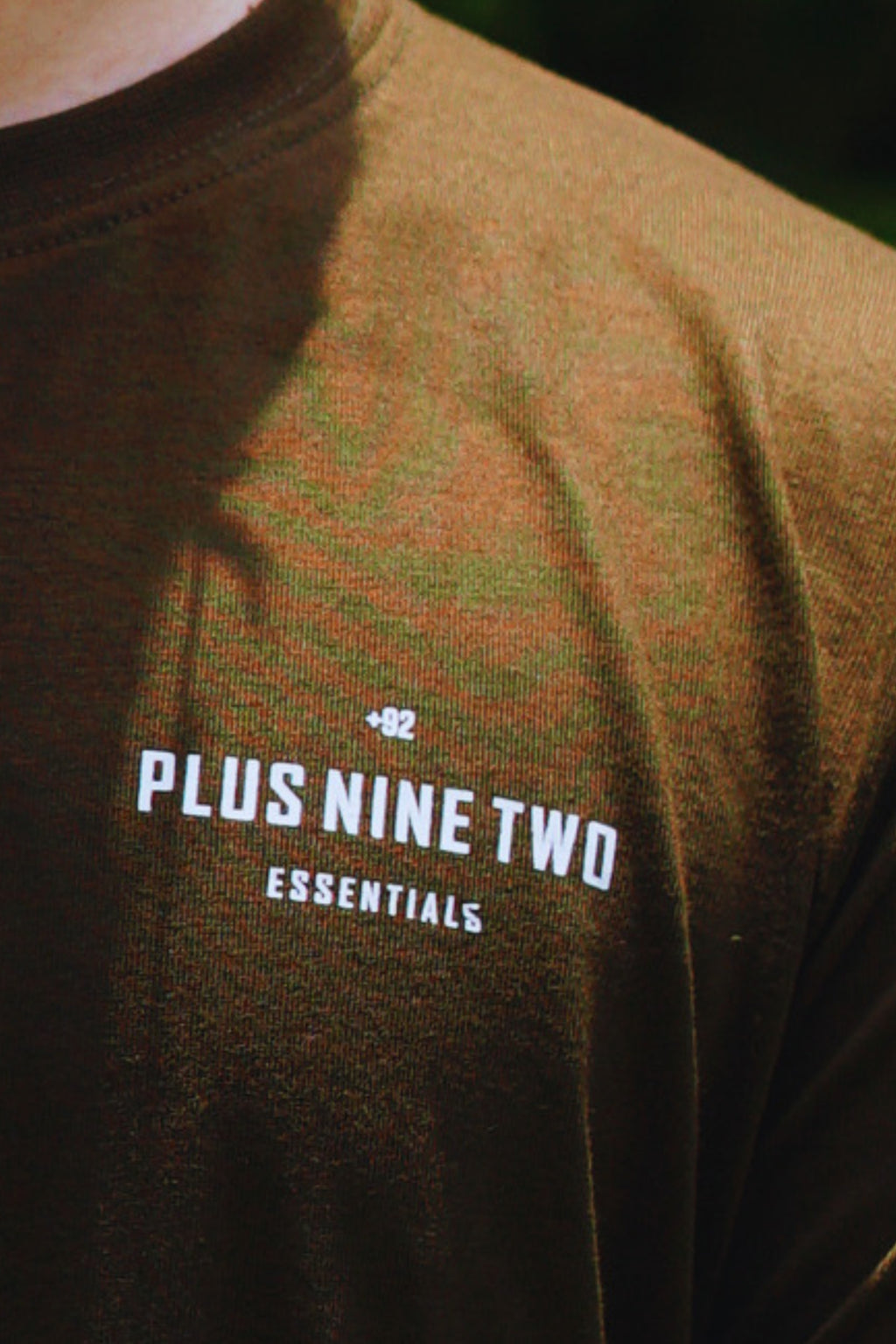 Army Green Essentials Blend closeup of design on the pocket